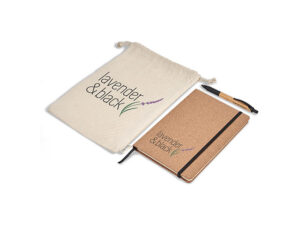 Okiyo Noto Cork And Bamboo Notebook And Pen Set