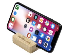 Okiyo Shinpura Bamboo Phone and Tablet Stand