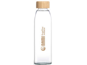 Okiyo Wabi-Sabi Glass Water Bottle - 500Ml