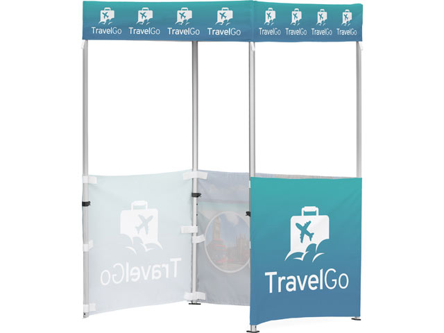 Ovation Sublimated Gazebo 1.5M X 1.5M - 3 Half-Wall Skins
