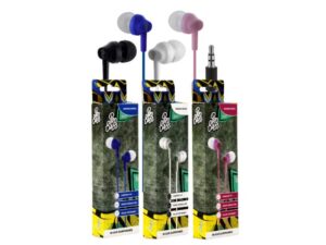 Pro Bass Genesis Series Packaged Aux Earphone No Microphone