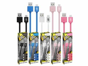 Pro Bass Power Series Boxed Round Micro Usb Cable- 1M