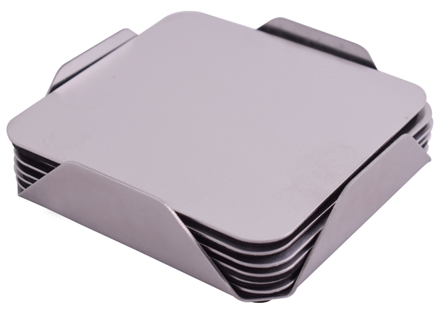 S/S Coaster Set (6-Piece)