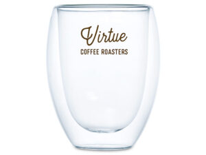 Serendipio Lorenzo Double-Wall Glass Cup - 350Ml