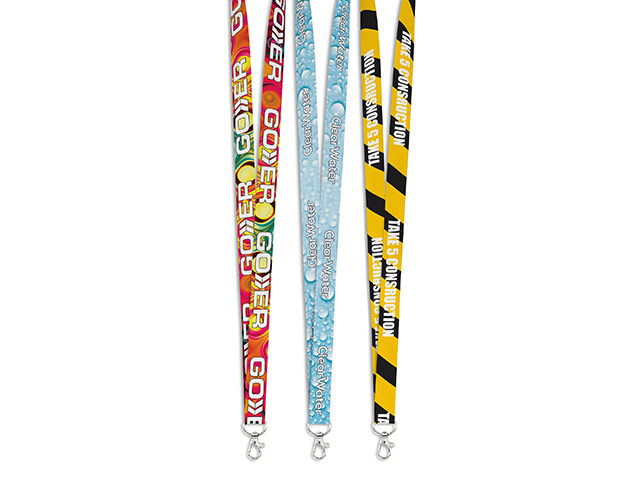 Snap Hook Clip Double-Sided Sublimation Petersham Lanyard