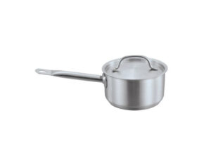 Stainless Steel Saucepan With Lid 10.5X20Cm (3.3L)