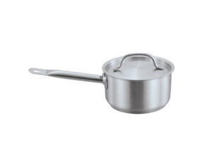 Stainless Steel Saucepan With Lid 9.5X 16Cm (1.9L)