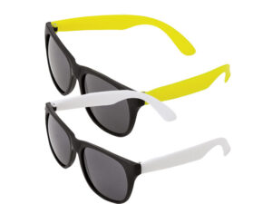 Sunglasses With Fluorescent Sides