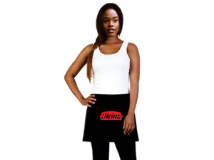 Tablier Half Apron With Screen Print