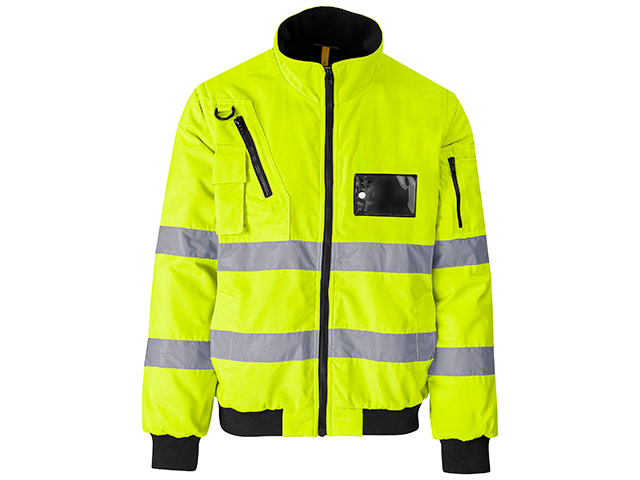 Techno Padded Hi-Viz Reflective Bunny Jacket - Image 4