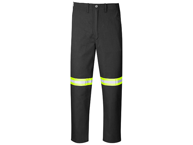 Trade Polycotton Pants - Reflective Legs - Yellow Tape - Image 2