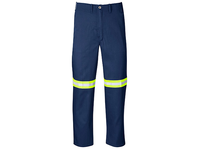 Trade Polycotton Pants - Reflective Legs - Yellow Tape - Image 3