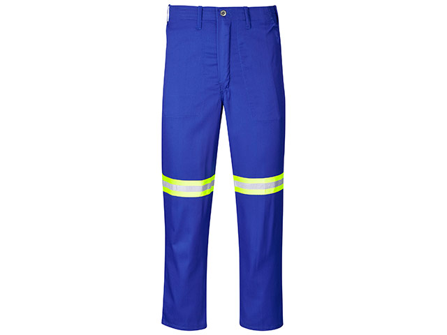 Trade Polycotton Pants - Reflective Legs - Yellow Tape - Image 4