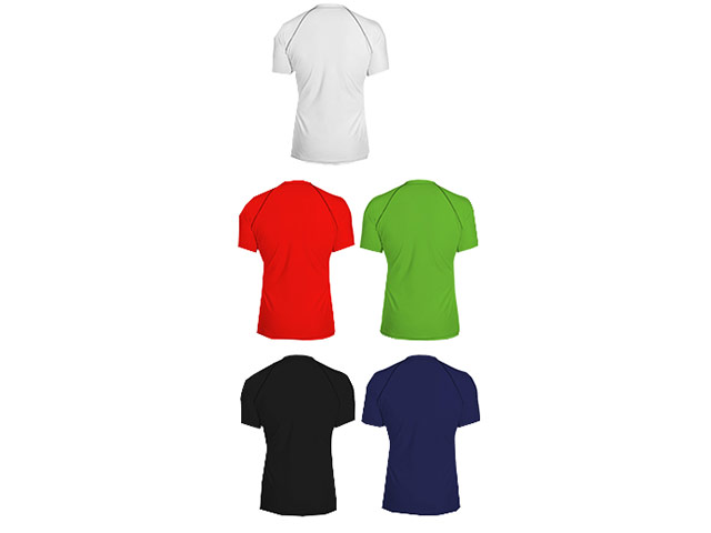 Unisex Raglan Short Sleeve T-Shirt - 150g Polyester Interlock - Image 2