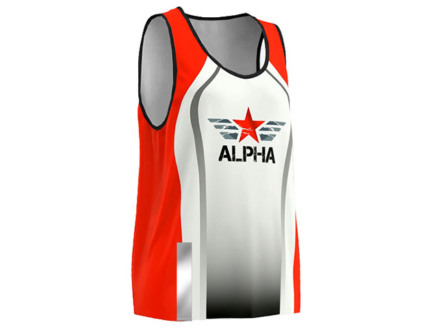 Unisex Sprint Runners Vest With Reflective Strip - Image 2