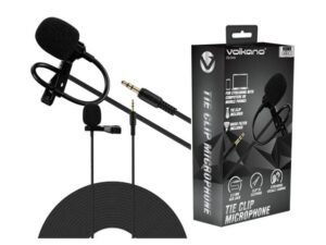 Volkano Clip Series 3.5Mm Tieclip Microphone