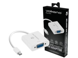 Volkano Miniport Series Mini Displayport To Vga Socket Adaptor