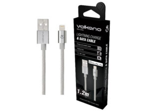 Volkano Strike Series 1.2 Meter Mfi Lightning Charge/ Data Cable