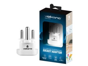 Volkano Traveller Sa Series Travel Plug Uk Socket To 16A Sa Plug