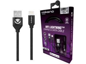 Volkano Weave Series Mfi Lightning Cable 3 Meter