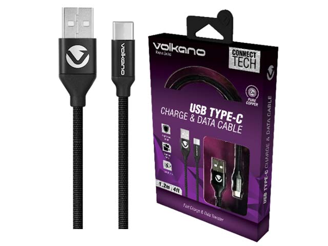 Volkano Weave Series Type-C Cable