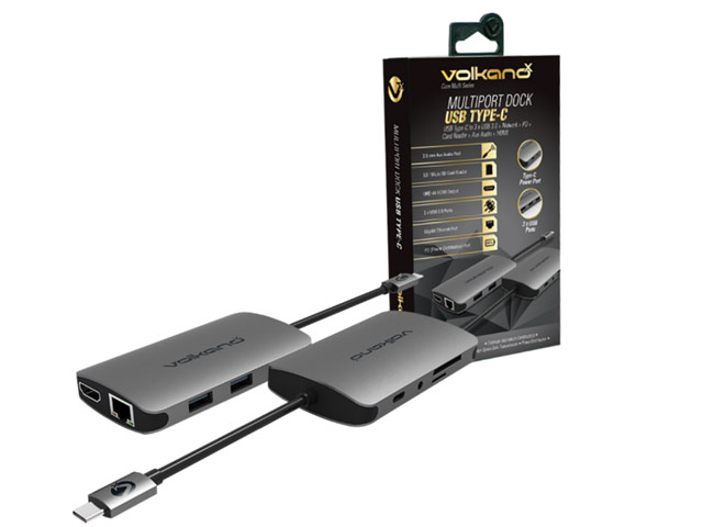 Volkanox Core Multi Series Usb Type C Docking Station