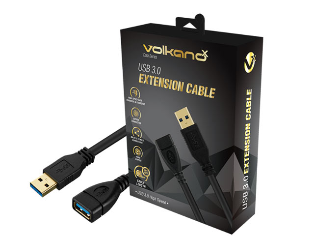 Volkanox Data Series Usb 3.0 Extension 3M