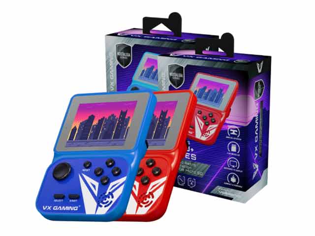 Vx Gaming Nostalgia Series Handheld Retro Game Station - Image 2