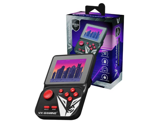 Vx Gaming Nostalgia Series Handheld Retro Game Station
