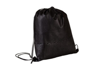 Wave Design Drawstring Bag - Non-Woven