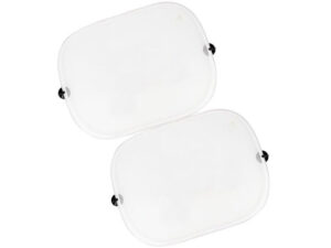 White Window Visors