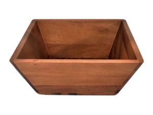 Acacia Square Bowl Large