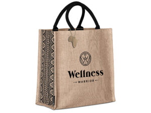 Andy Cartwright Symmetry Jute Tote