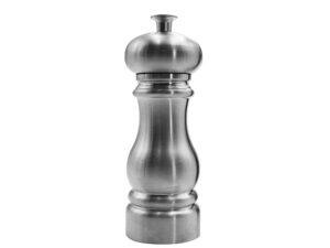 Bisetti Salt Mill Panarea Brushed Steel 17Cm