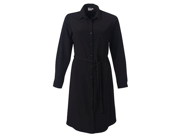 Celeste K225 Long Sleeve Shirt Dress - Plain Koshibo