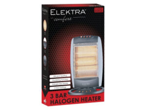 Elektra 3 Bar Halogen Heater