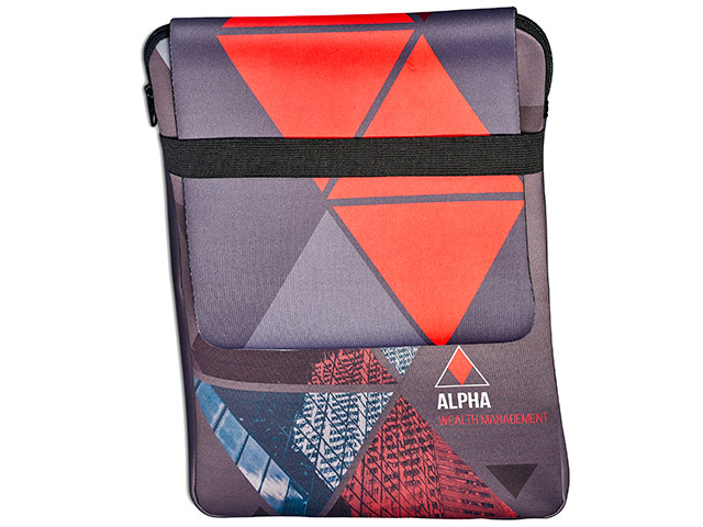 Hoppla Bellville Neoprene 13-Inch Laptop Sleeve With Build-In Mouse Pad