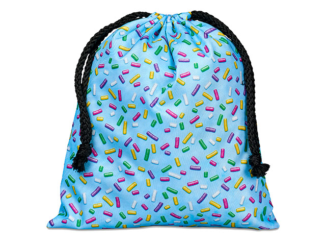 Hoppla Indian Midi Polyester Drawstring Pouch - Image 3