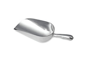 Ice Scoop Round Aluminium 220Mm