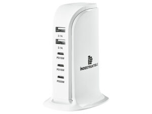 Ind 5 Port P.D + Usb Gan Charger