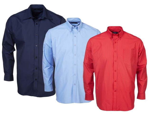 K202 Mens Long Sleeve Lounge Shirt - Image 2