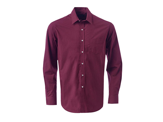 K262 Mens Sloane Minimal Check Long Sleeve Check Shirt
