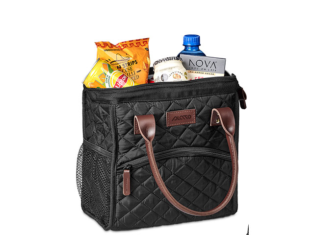 Kate Quilted 12-Can Lunch Cooler - Image 2