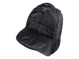 Kingsons 15.6 Inch Black Laptop Backpack With Key Chain