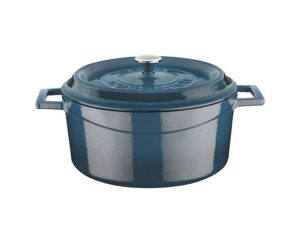 Lava Round Casserole 24Cm Mojolica Grey