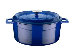 Lava Round Casserole 28Cm Blue