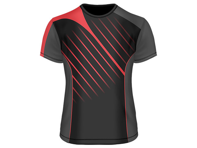 Mens Crew Neck T-Shirt Custom Design - Image 2