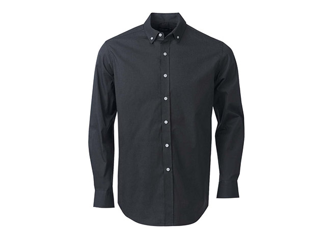 Mens Hamilton Micro Long Sleeve Shirt - Image 3