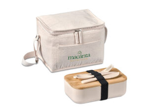 Okiyo Kura Cotton And Wheat Straw Lunch Set