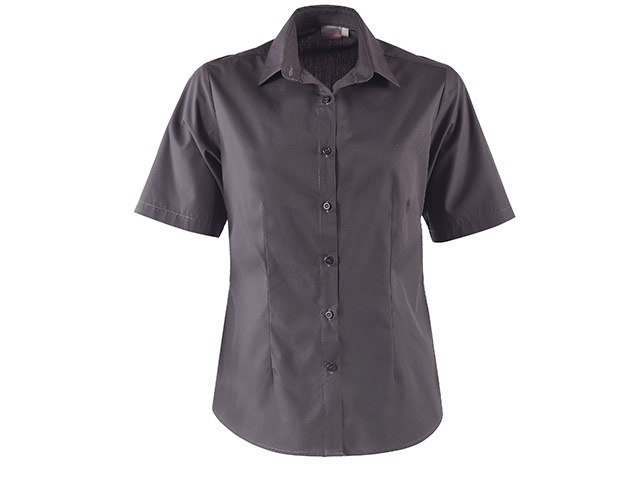 P070 Ladies Short Sleeve Cathy Blouse - Image 2